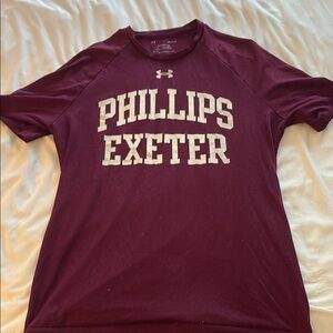 Under Armour Maroon Phillips Exeter T-Shirt